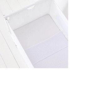 SNUZ ΣΕΤ ΣΕΝΤΟΝΙΑ 2 ΤΕΜΑΧΙΩΝ ΓΙΑ ΛΙΚΝΟ 44 x 80 cm - WHITE